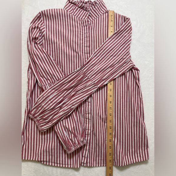 Tyler Boe Brenn Burnette Stripe Red Button
Down Top - Picture 13 of 14